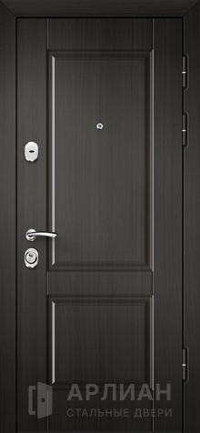 Фото «Металлическая уличная дверь черного цвета №29»