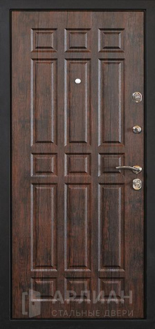 Фото №2 «Белая металлическая дверь с черным глазком №519»